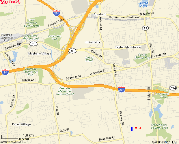 map 1 of machester